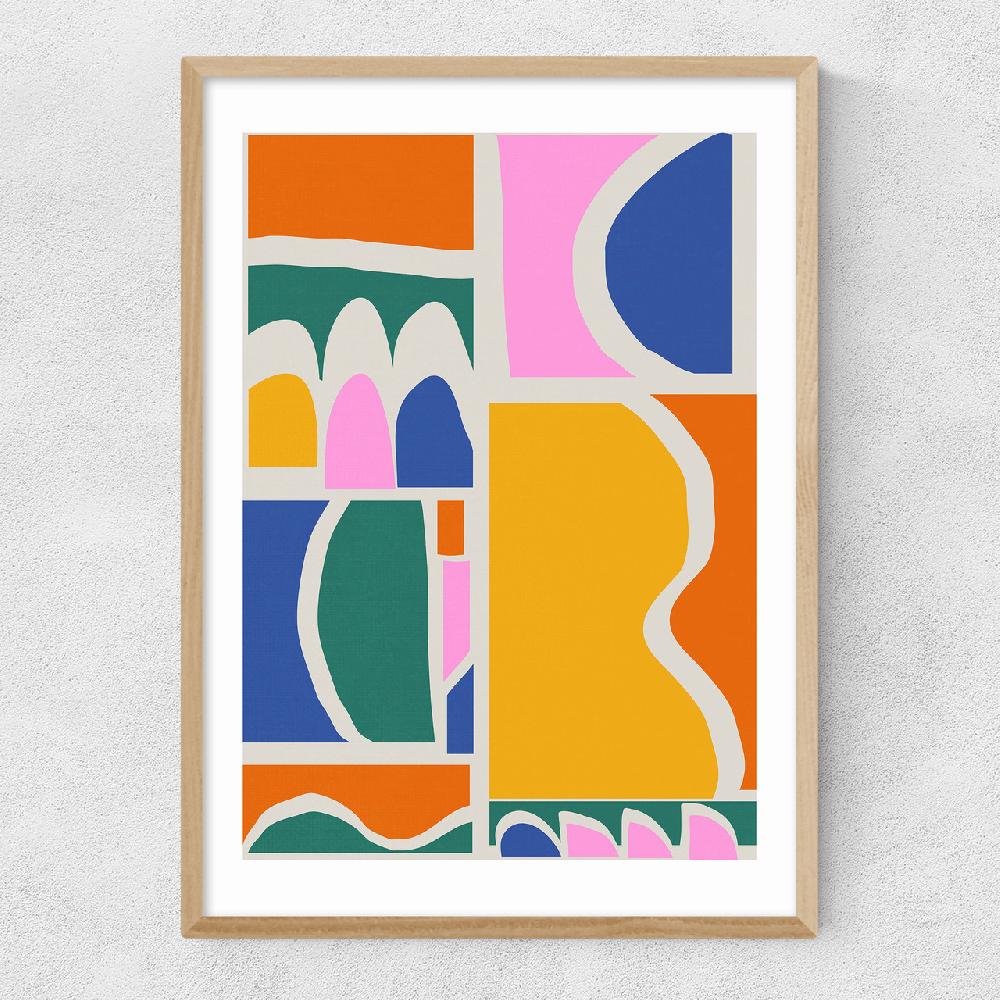 East End Prints Abstract By Apricot+birch