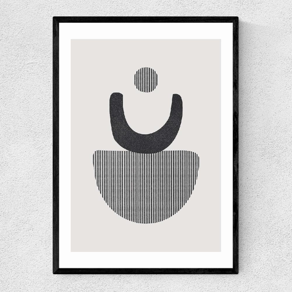 east end prints Abstract Circles 4 Stripes