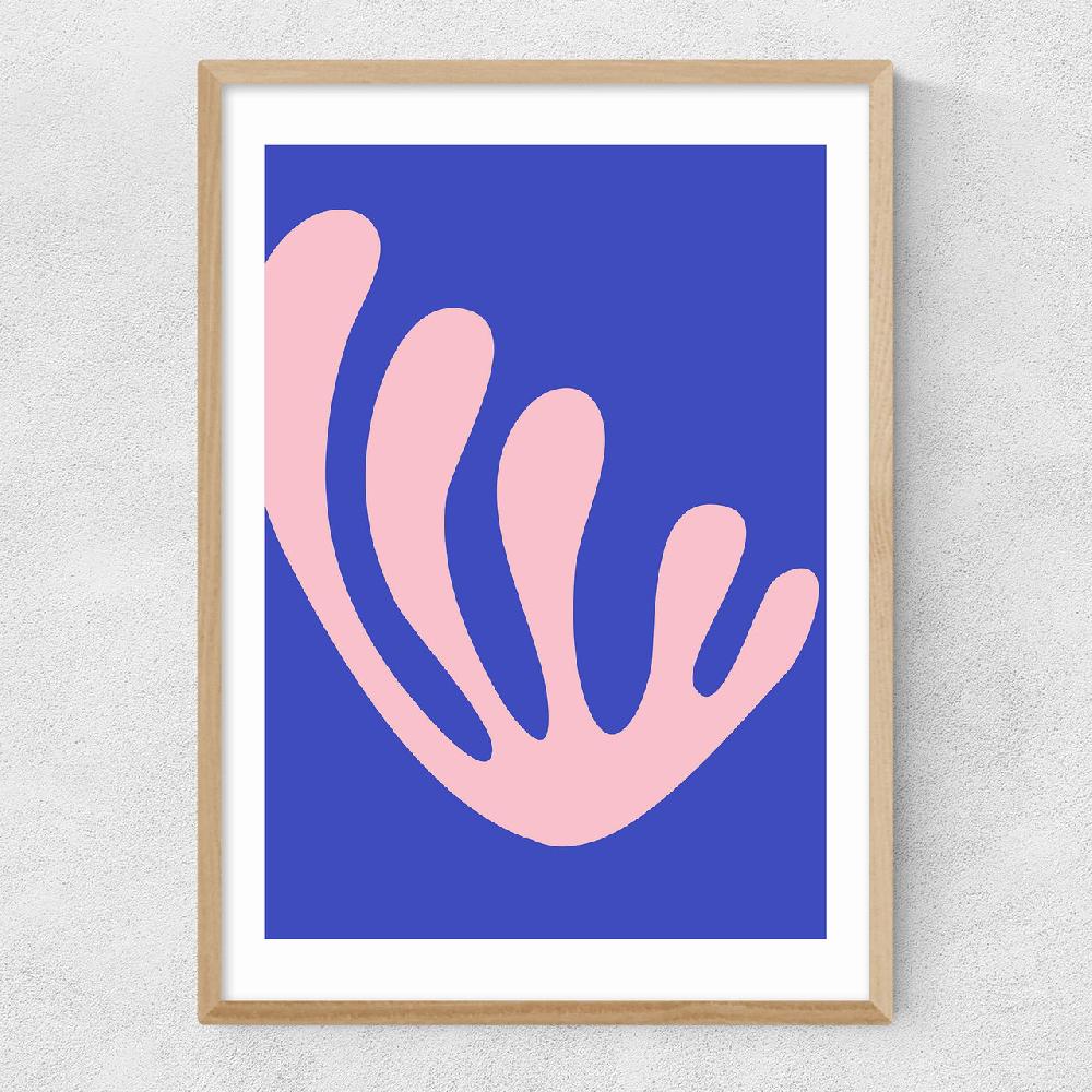 East End Prints Abstract Flower I