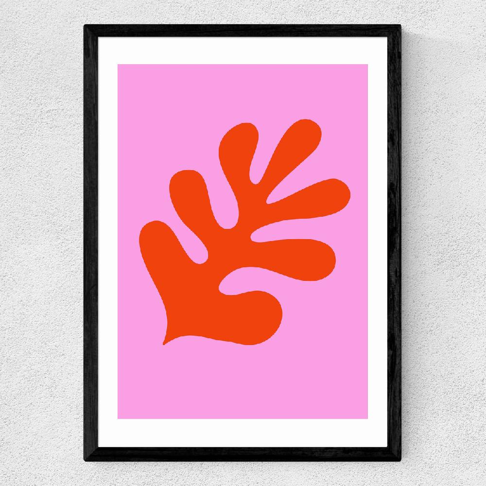 East End Prints Abstract Flower II