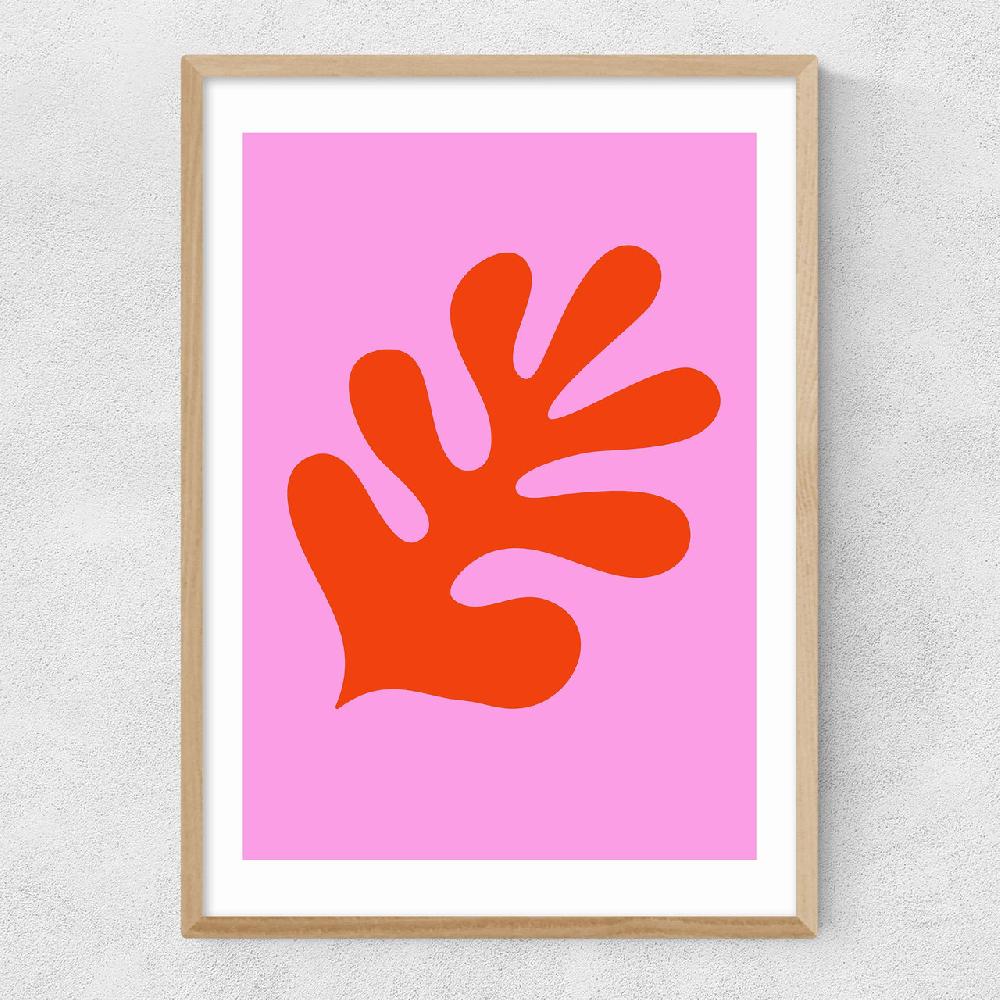 East End Prints Abstract Flower II