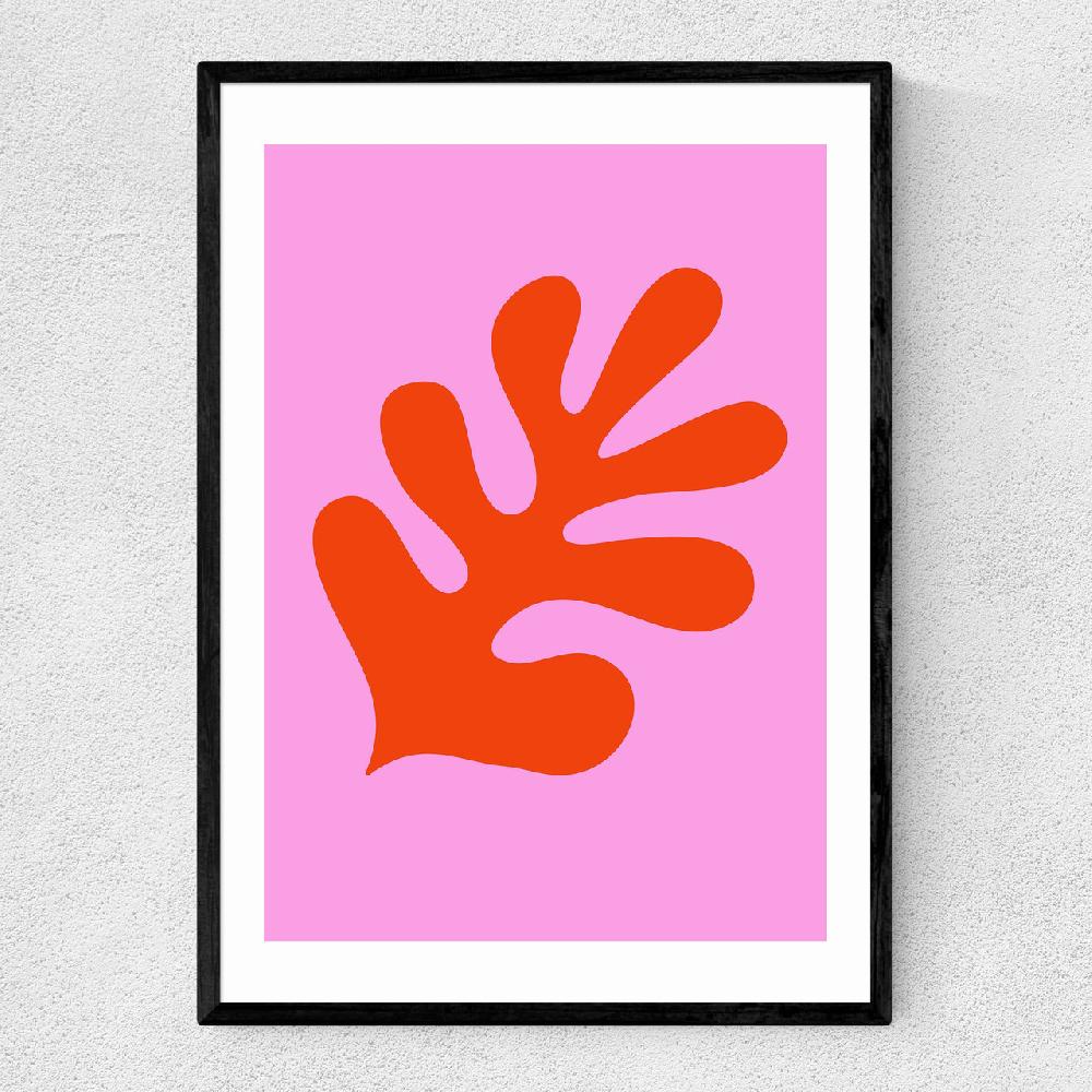 east end prints Abstract Flower II