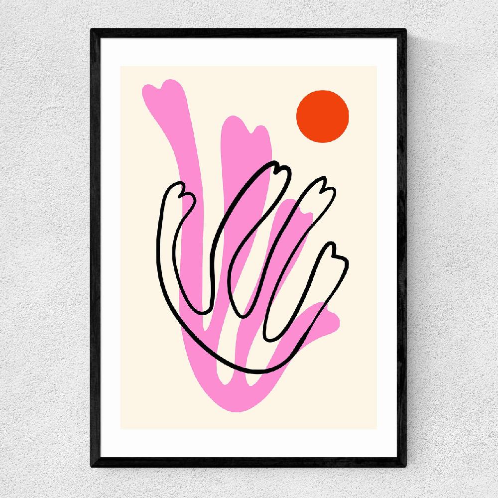 east end prints Abstract Flowers III