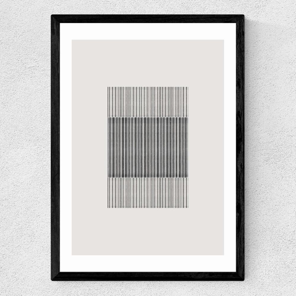 East End Prints Abstract Geometric Lines