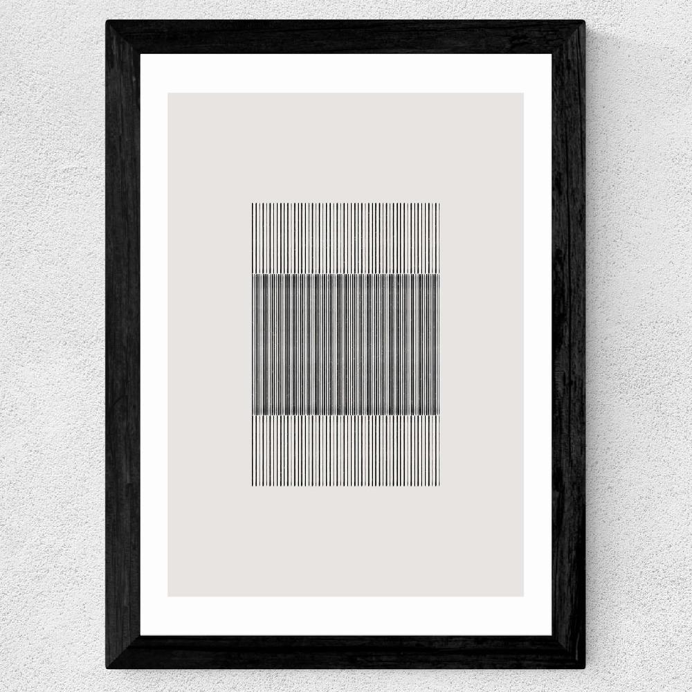 East End Prints Abstract Geometric Lines