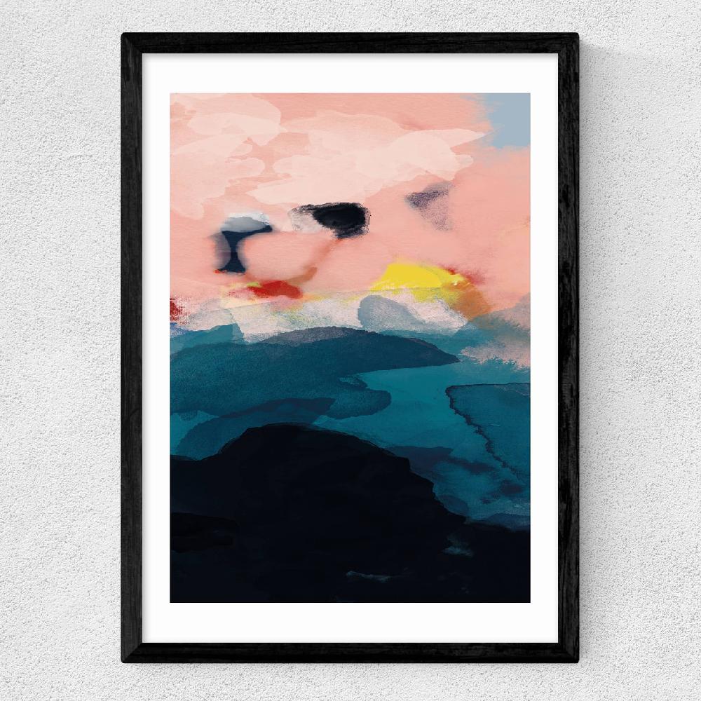 East End Prints Abstract Landscape I