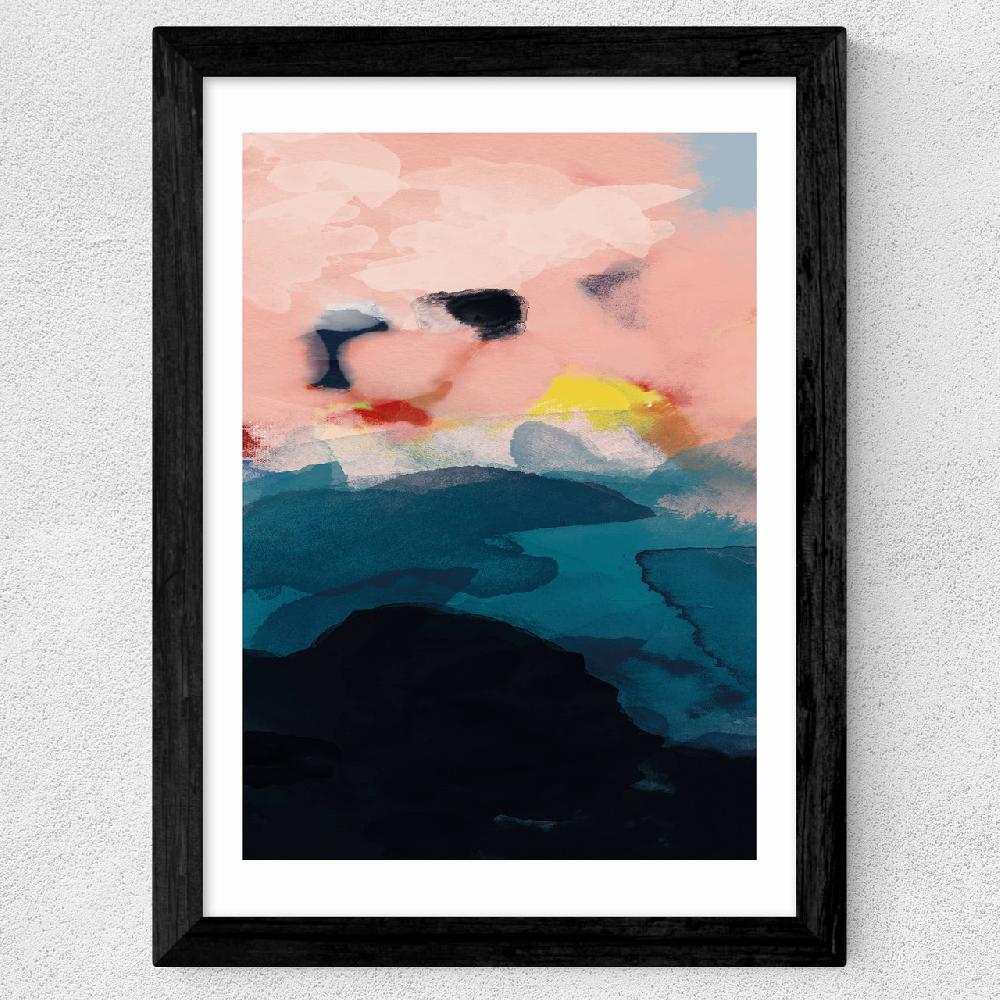 East End Prints Abstract Landscape I