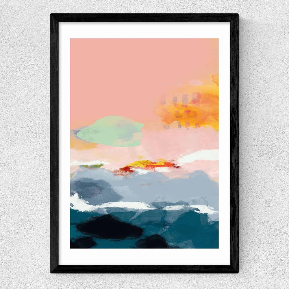 East End Prints Abstract Landscape III