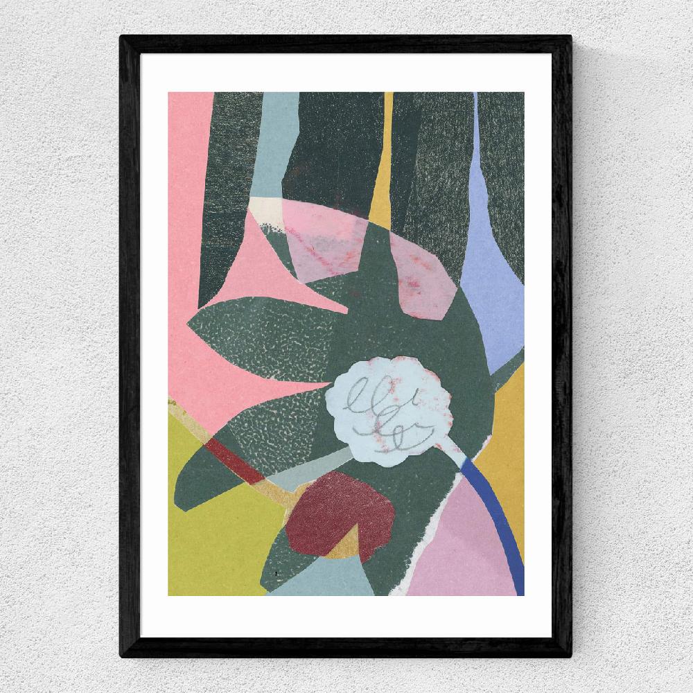 East End Prints Abstract Leaves By Katy Welsh