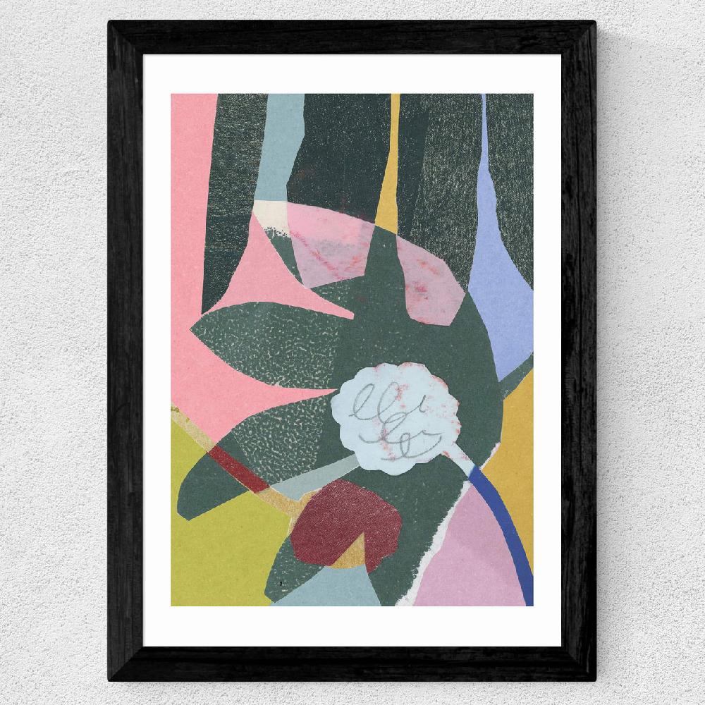 East End Prints Abstract Leaves By Katy Welsh