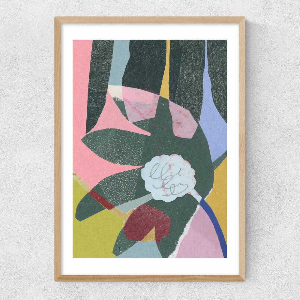 East End Prints Abstract Leaves By Katy Welsh