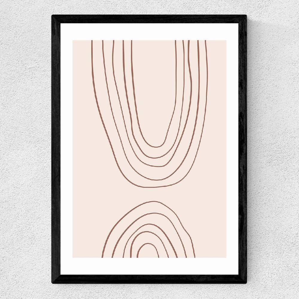 East End Prints Abstract Lines