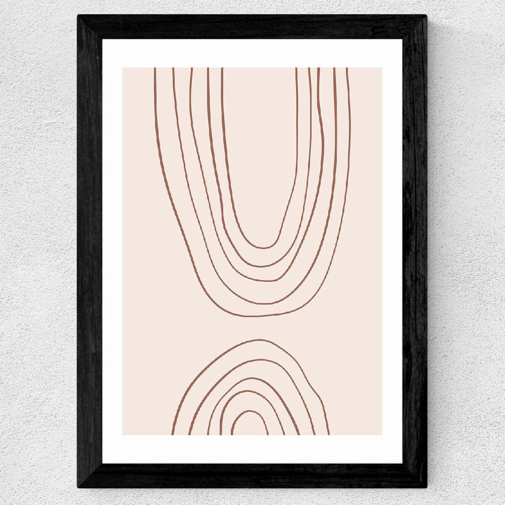 East End Prints Abstract Lines