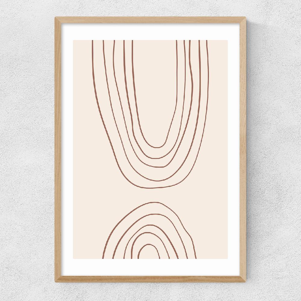 East End Prints Abstract Lines