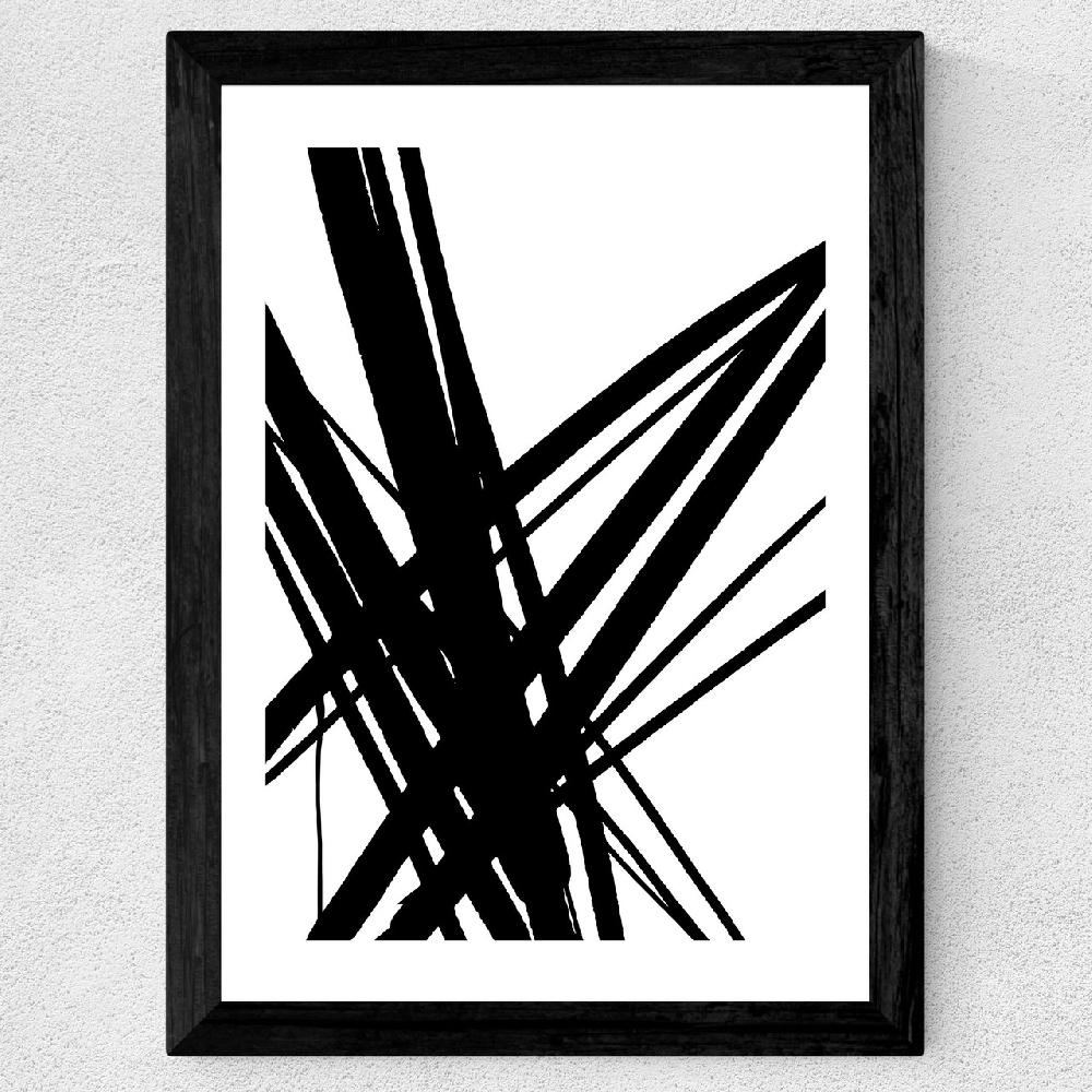 East End Prints Abstract Lines VI