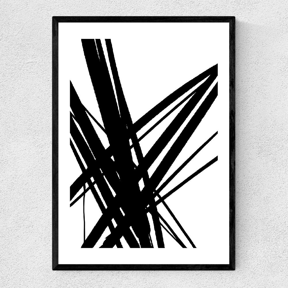 east end prints Abstract Lines VI