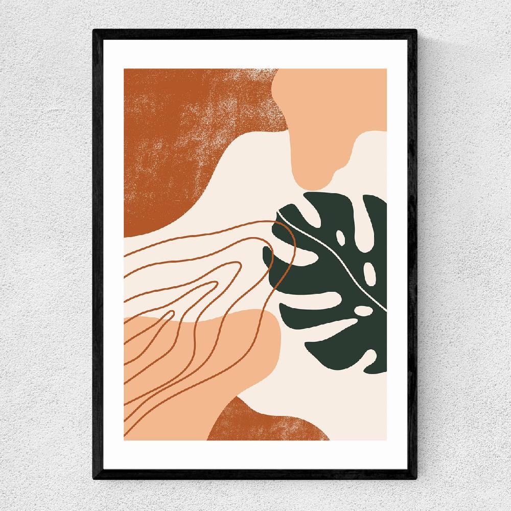east end prints Abstract Monstera