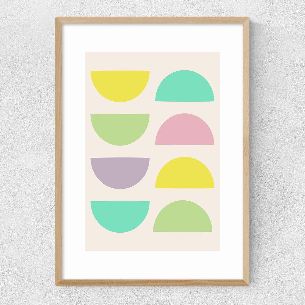 East End Prints Abstract Shapes