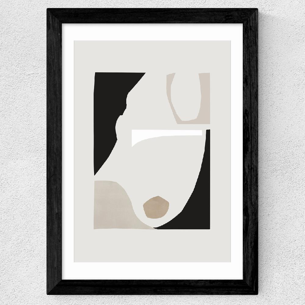 East End Prints Abstract Shapes I