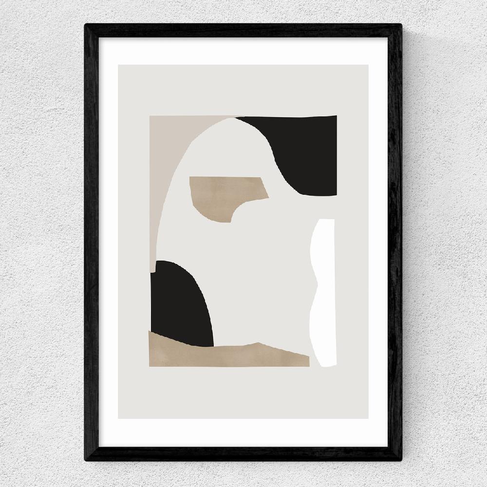 East End Prints Abstract Shapes II