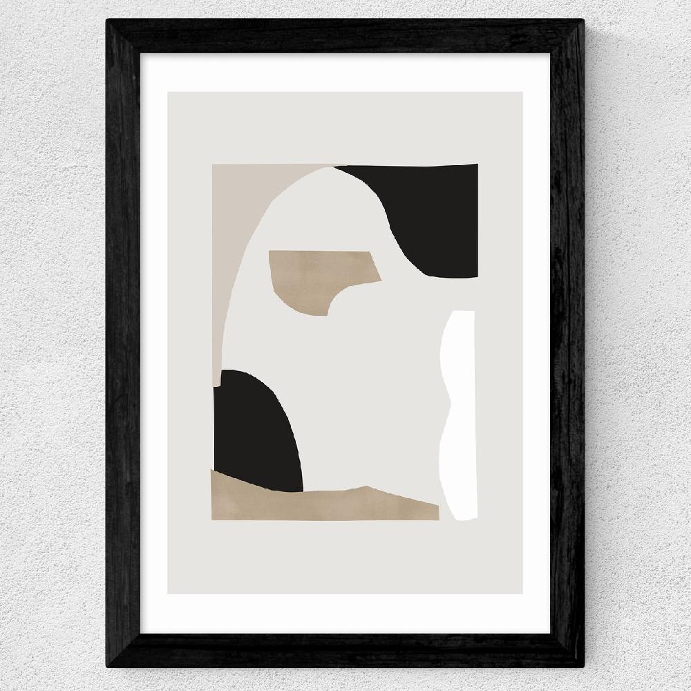 East End Prints Abstract Shapes II