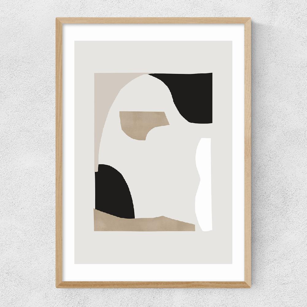 East End Prints Abstract Shapes II