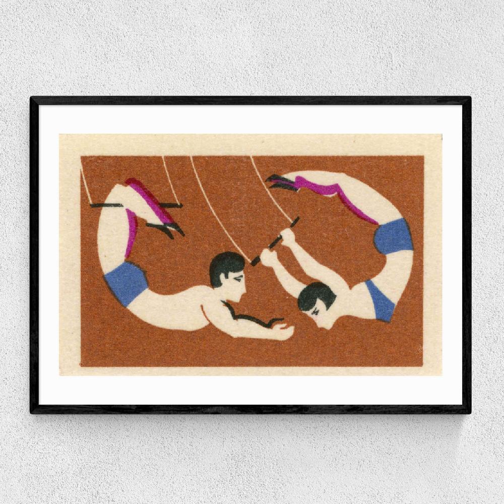 east end prints Acrobats