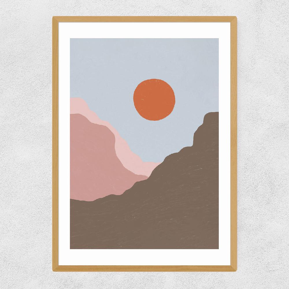 East End Prints Acrylic Landscape I