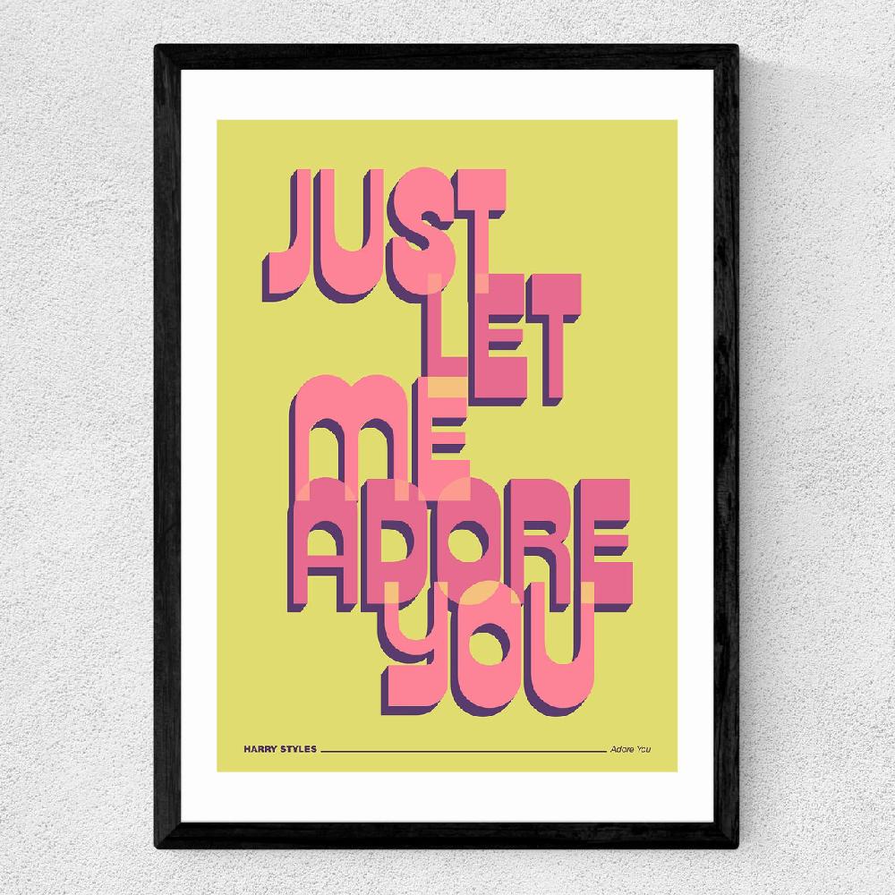 East End Prints Adore