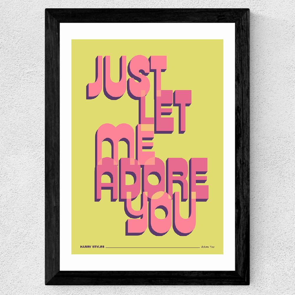 East End Prints Adore