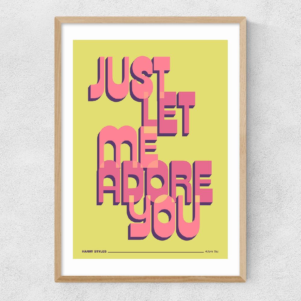 East End Prints Adore