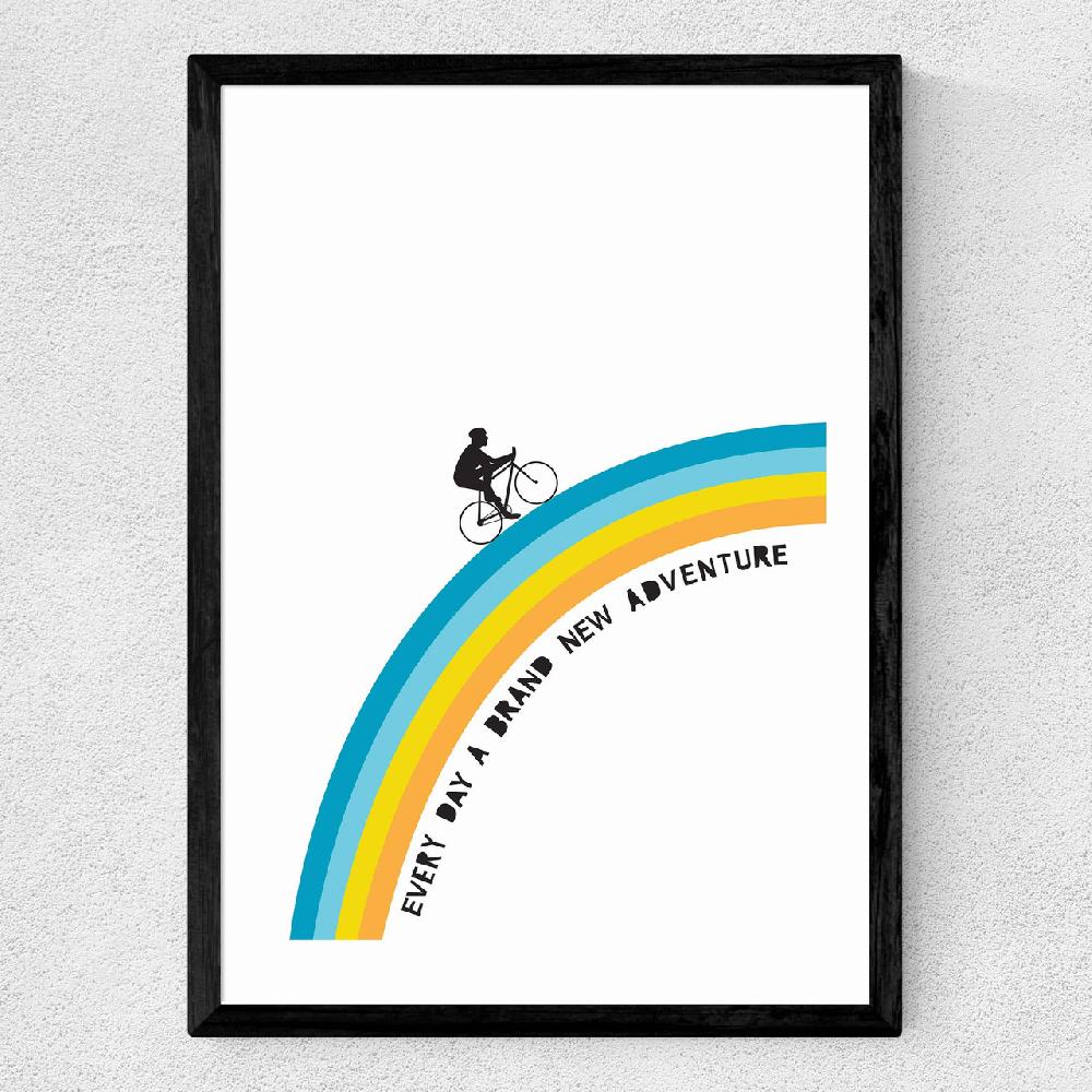 East End Prints Adventure Bicycle