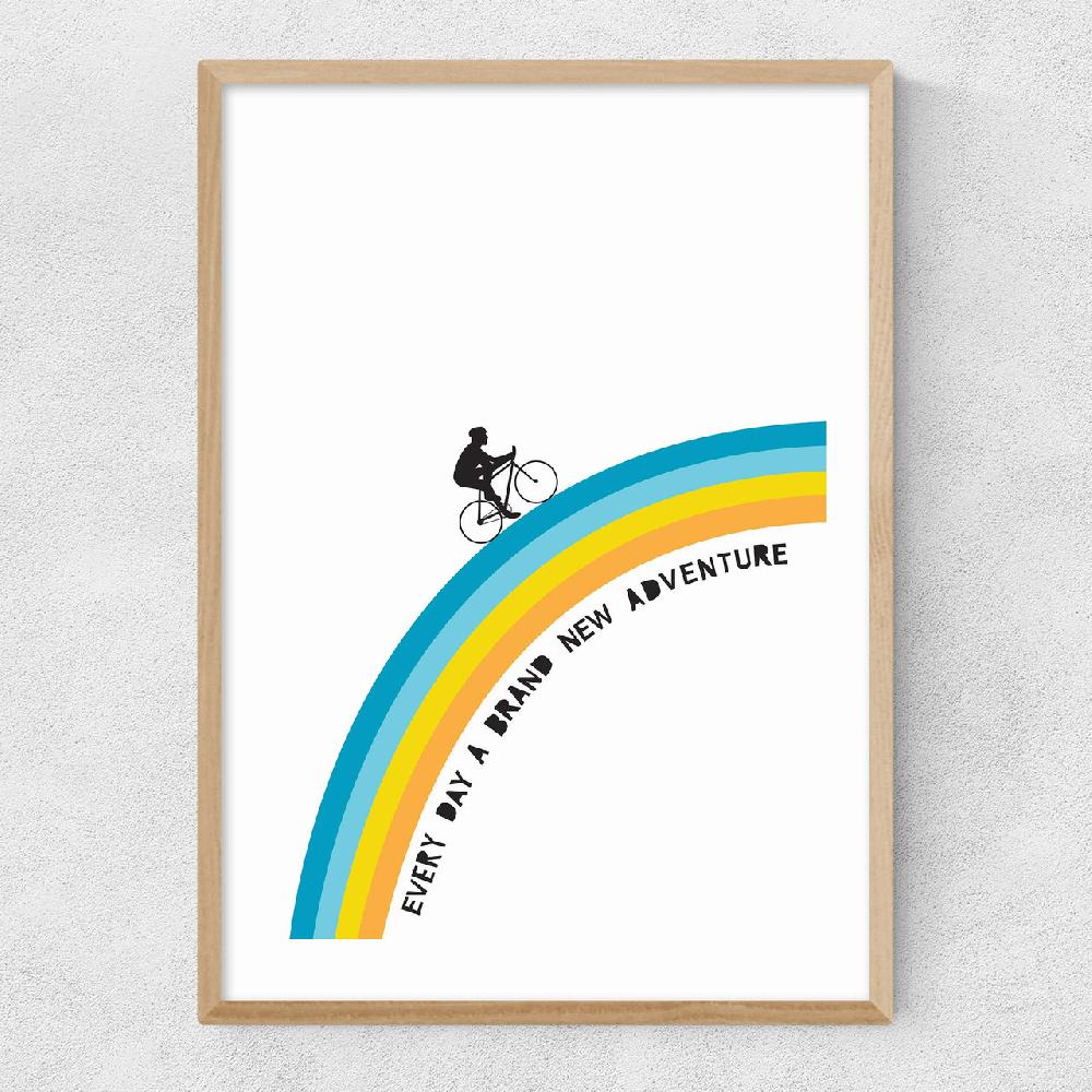 East End Prints Adventure Bicycle