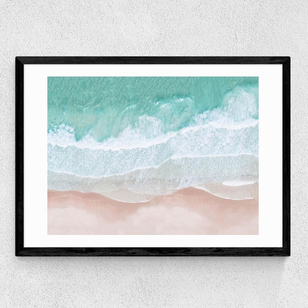 East End Prints Aerial Ocean