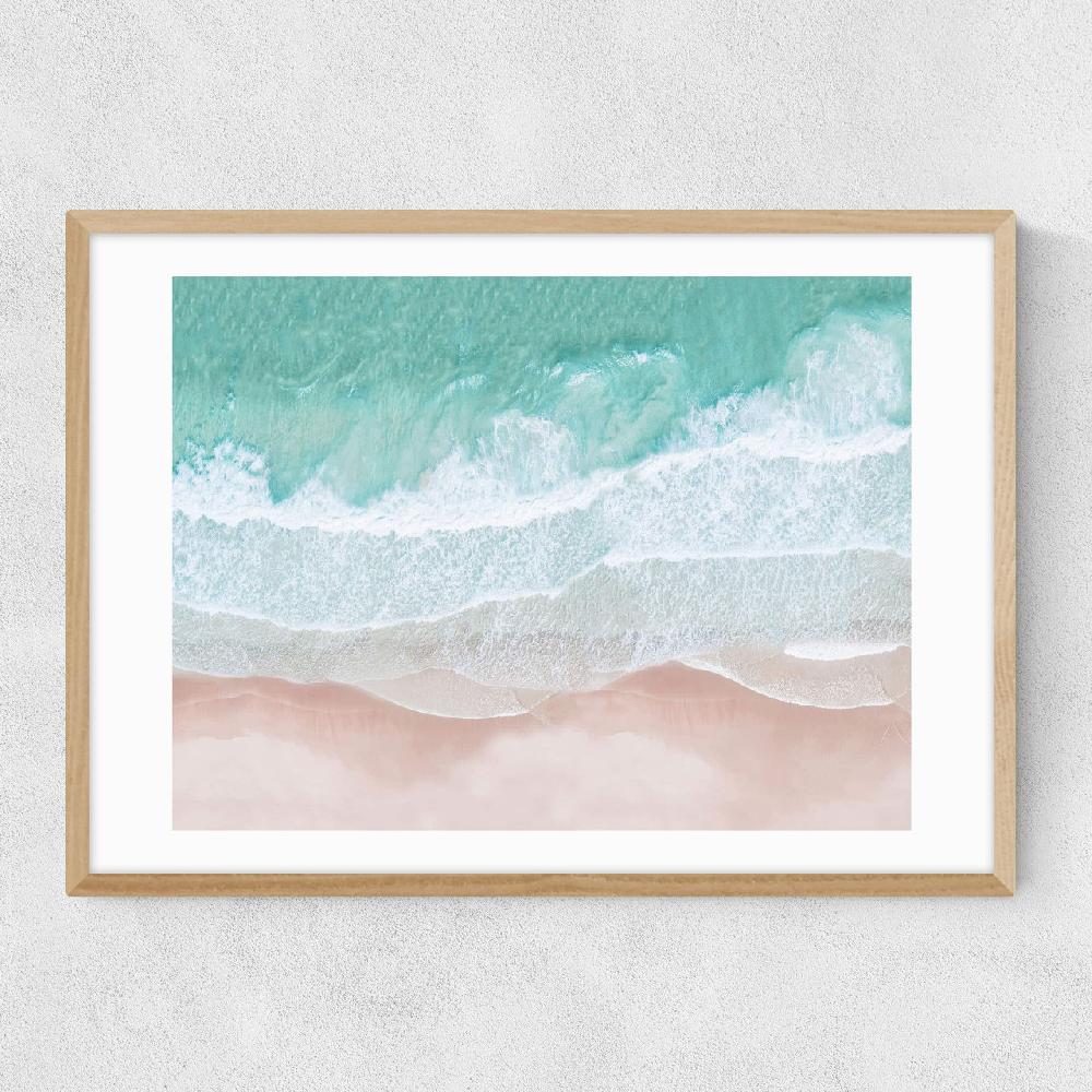 East End Prints Aerial Ocean