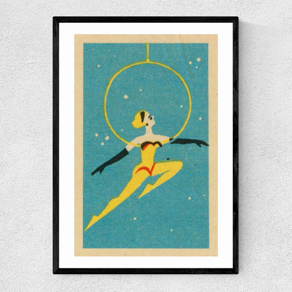 east end prints Aerial Woman Matchbox