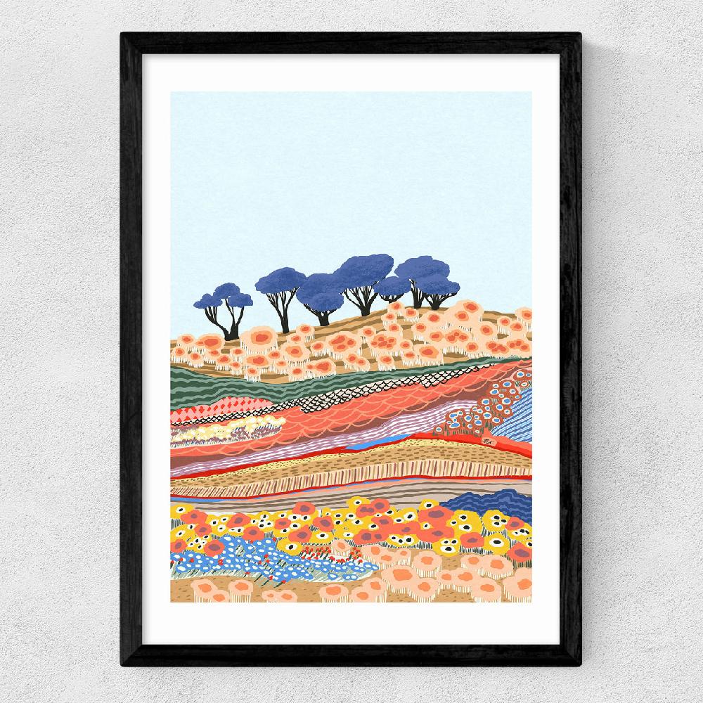 East End Prints After The Snow