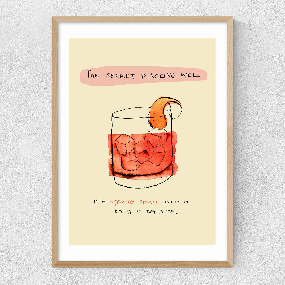 East End Prints Ageing Well Drink