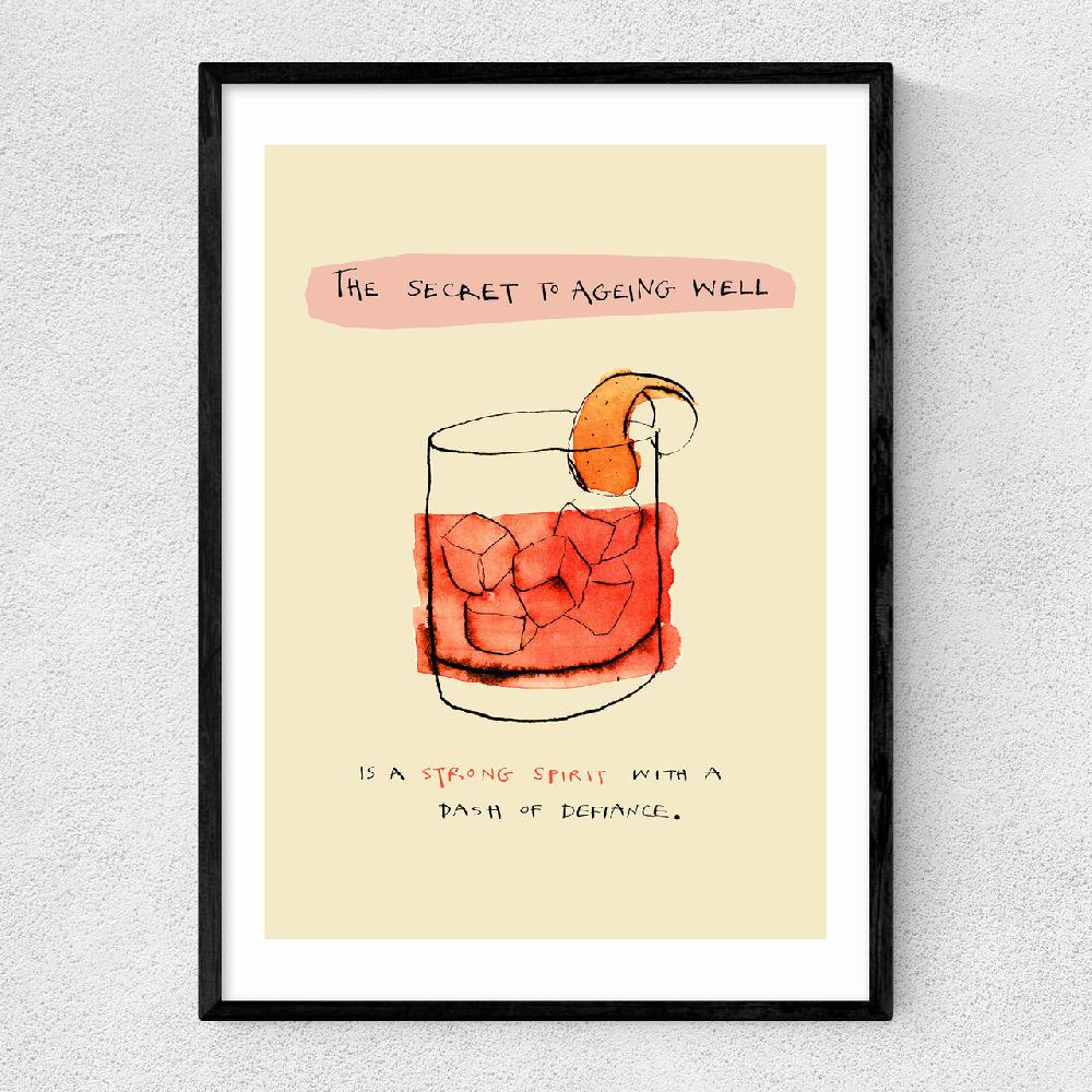 east end prints Ageing Well Drink