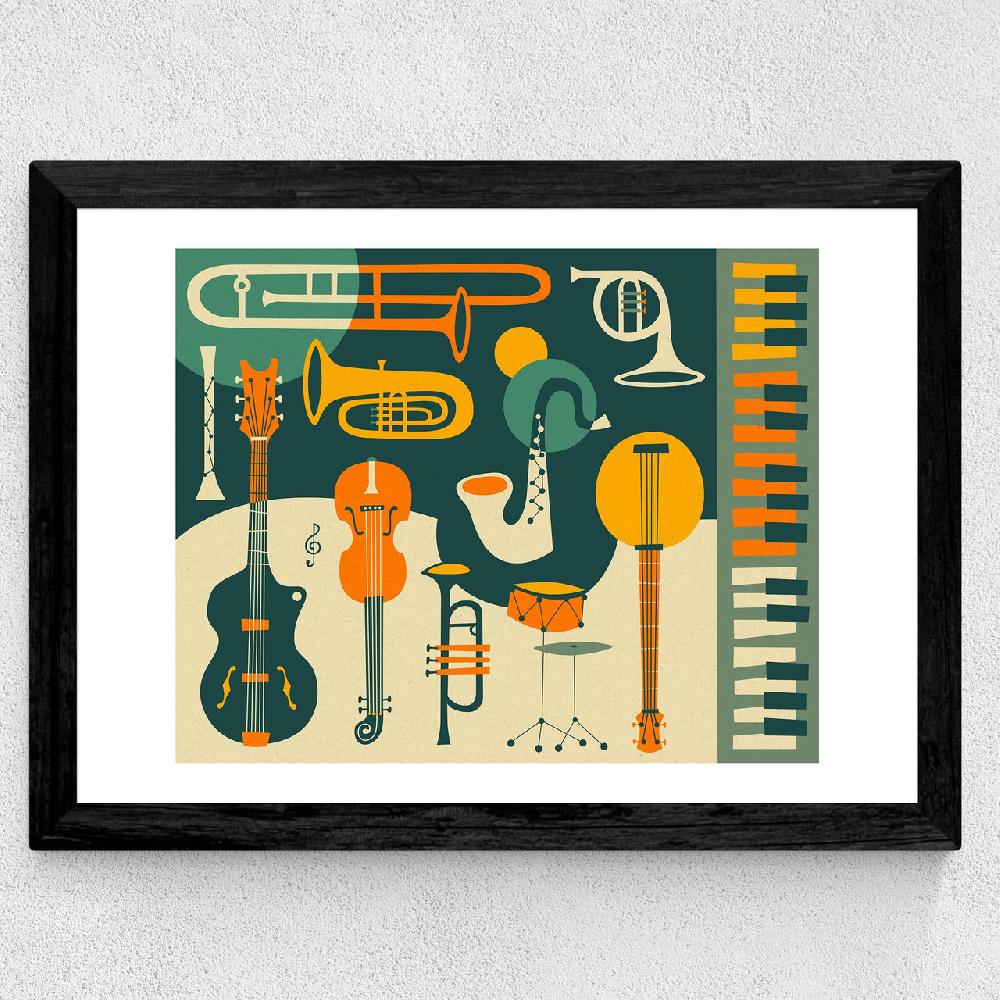 East End Prints All That Jazz