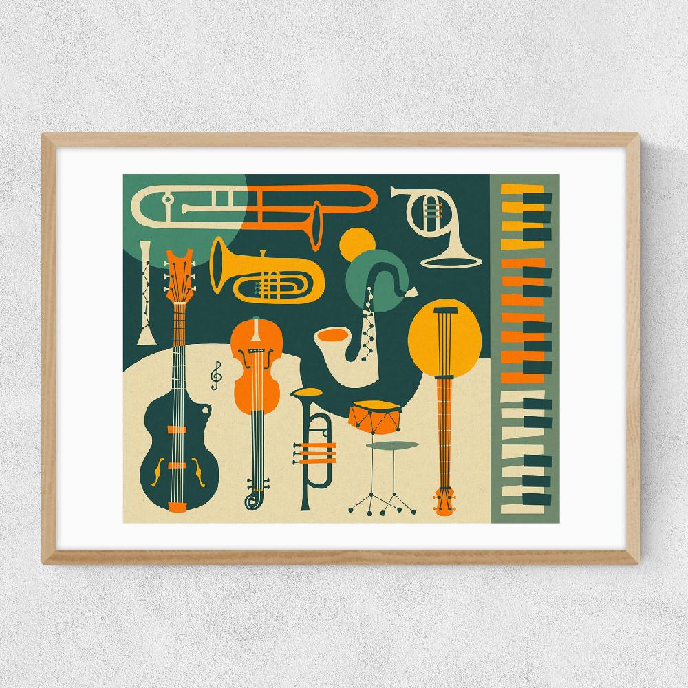 East End Prints All That Jazz