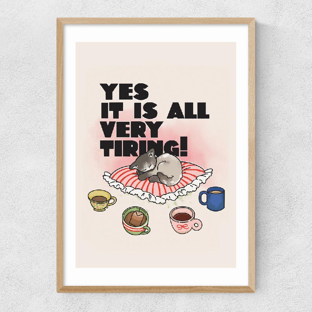 East End Prints All Very Tiring