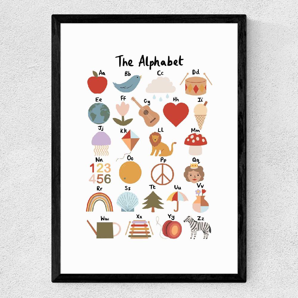 East End Prints Alphabet By Kid Of The Village