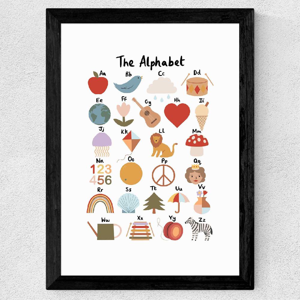 East End Prints Alphabet By Kid Of The Village