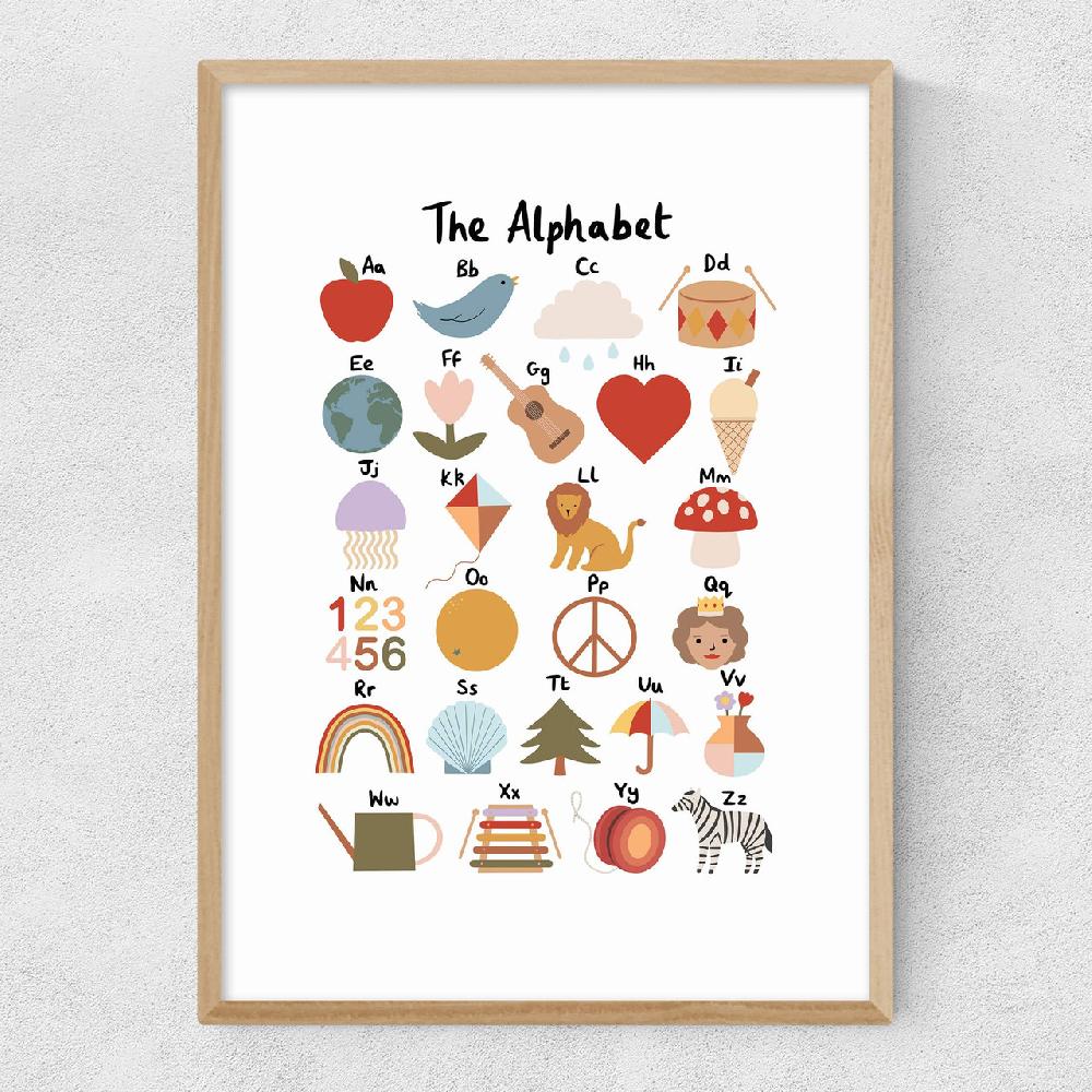 East End Prints Alphabet By Kid Of The Village