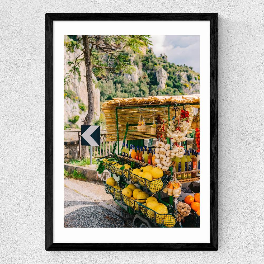 East End Prints Amalfi Coast Drive XV