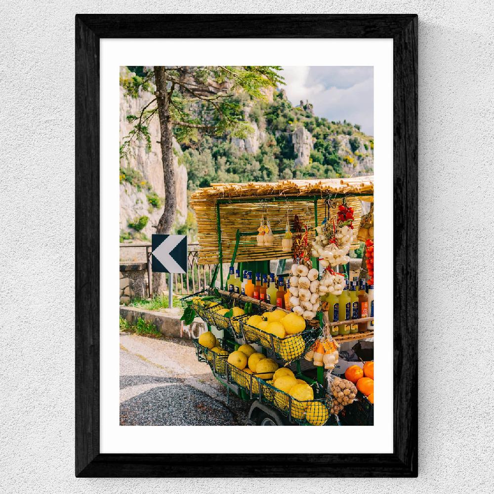 East End Prints Amalfi Coast Drive XV
