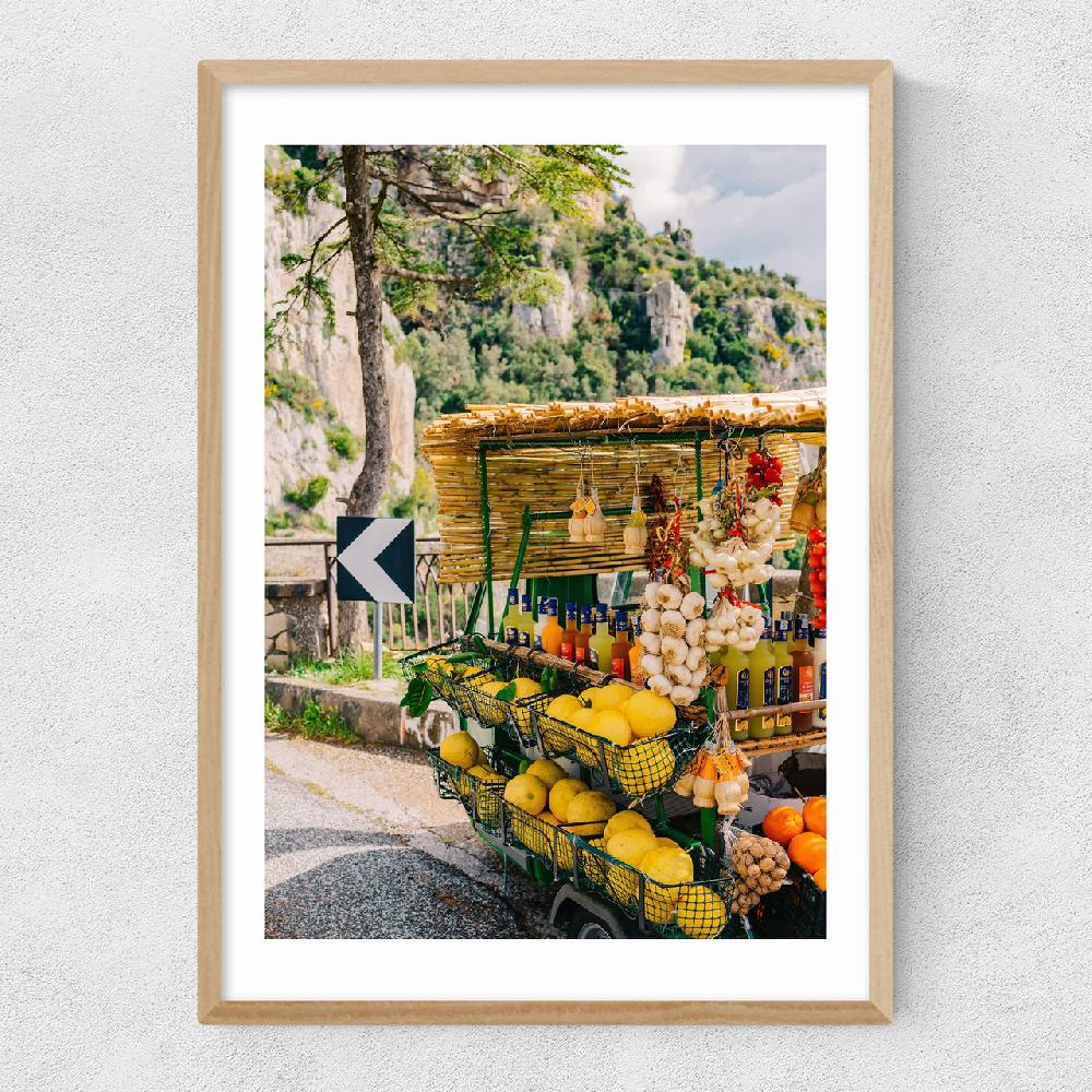 East End Prints Amalfi Coast Drive XV