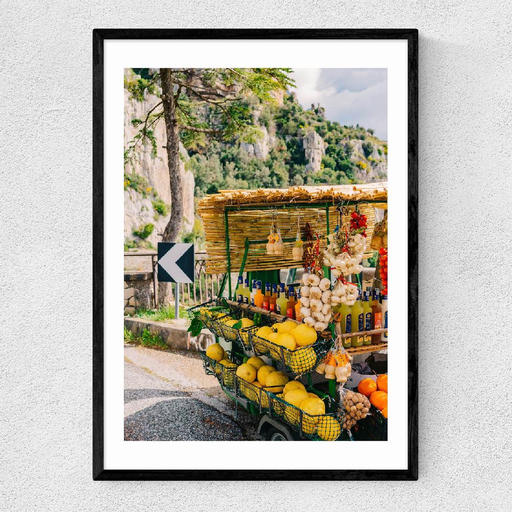 east end prints Amalfi Coast Drive XV