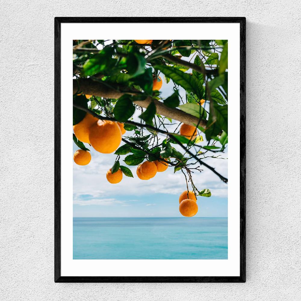 east end prints Amalfi Coast Oranges